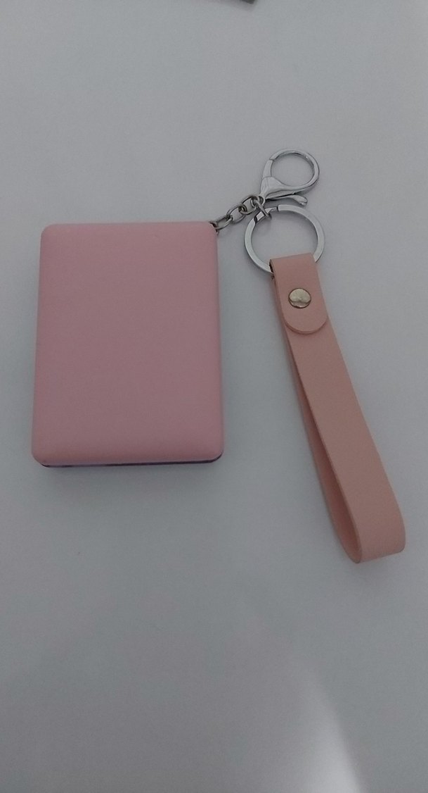 Pembe Parıltılı Kabe Temalı Anahtarlık - Görsel 3