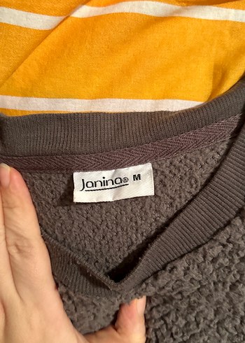 Kız Çocuk Gri Uzun Kollu Sweatshirt - Görsel 2