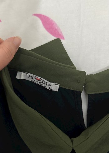 Düğmeli Siyah Kadın Gömlek - Görsel 3