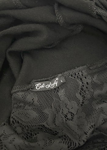 V Yaka Siyah Uzun Kollu - Görsel 3