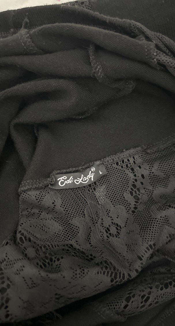 V Yaka Siyah Uzun Kollu - Görsel 3