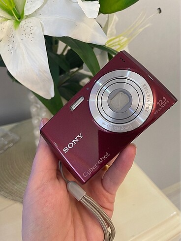 Sony Cyber-shot w 510 model fotoğraf makinası
