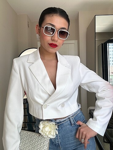 s Beden Mini blazer ceket