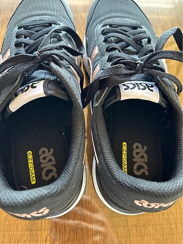 40,5 Beden siyah Renk Asics spor ayakkabı