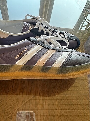 40 Beden mor Renk Adidas gazelle indoor