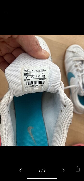 39 Beden Nike Tenis Ayakkabı