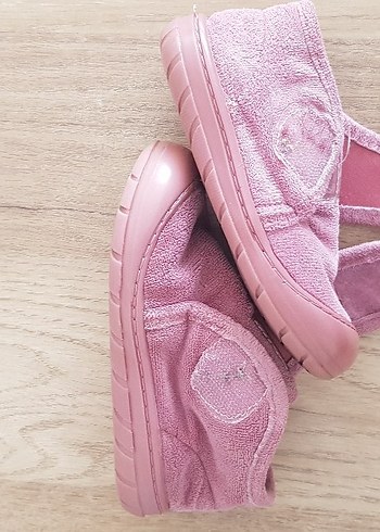 23 Beden pembe Renk Kız Çocuk Pembe Sıcak Terlikler