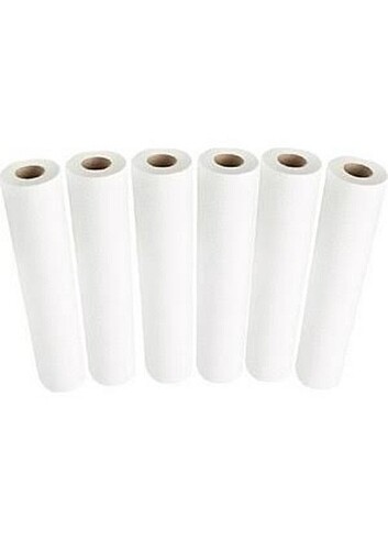 SOFTEK Sızdırmaz Lamineli Muayene Masa Örtüsü 50cm X 50 Cm 50 Mt