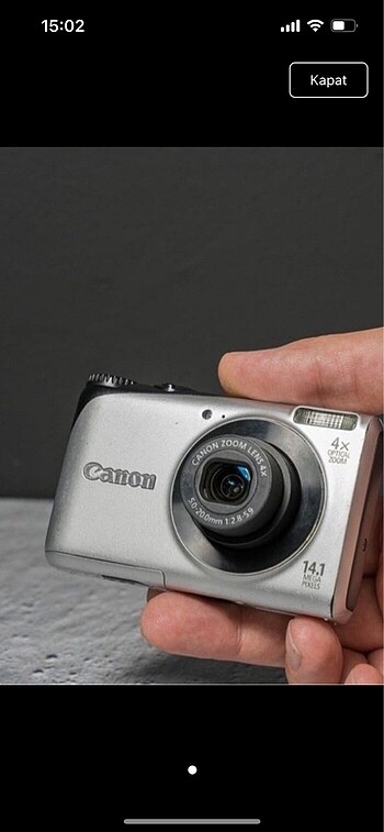 Canon powershot a2200 dijital kamera