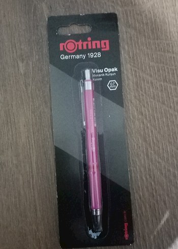 rOtring Visu Opak Mekanik Kurşun Kalem 0.7 mm Pembe