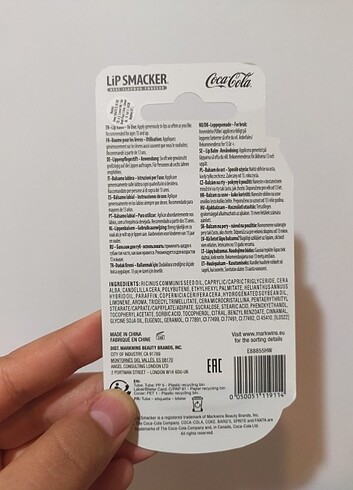 Beden coca cola dudak nemlendiricisi