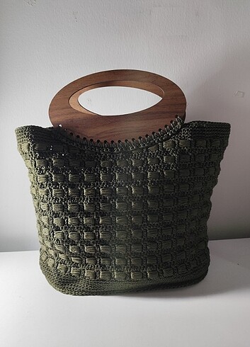 Örgü çanta - Görsel 2