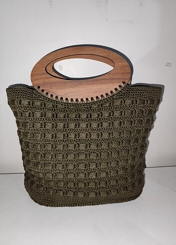 Örgü çanta - Görsel 4