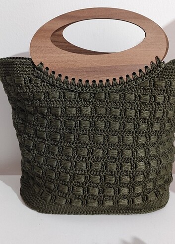 Örgü çanta - Görsel 5
