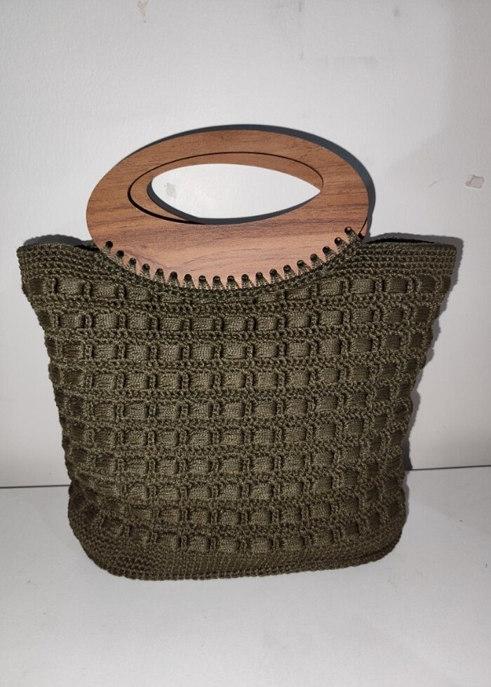 Örgü çanta - Görsel 4