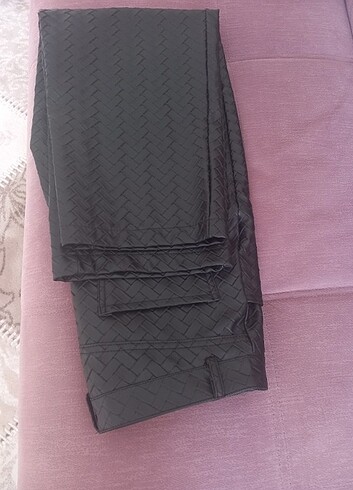 Kadın Deri pantolon. - Görsel 2