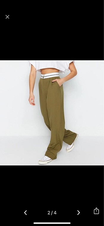 Trendyol & Milla Trendyolmilla Kemerli Pantolon