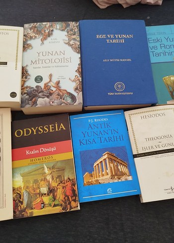Yunan Mitolojisi ve Tarihi Kitap Seti
