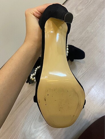 40 Beden siyah Renk Topuklu Ayakkabı