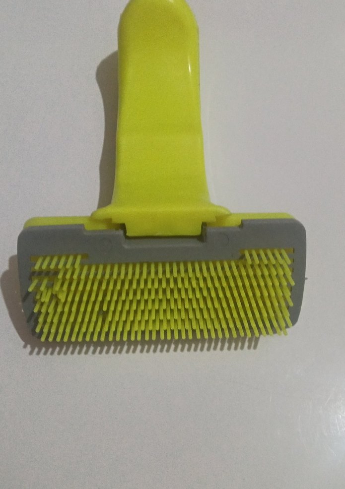 Sarı Kedi Tüyü Fırçası - Görsel 2