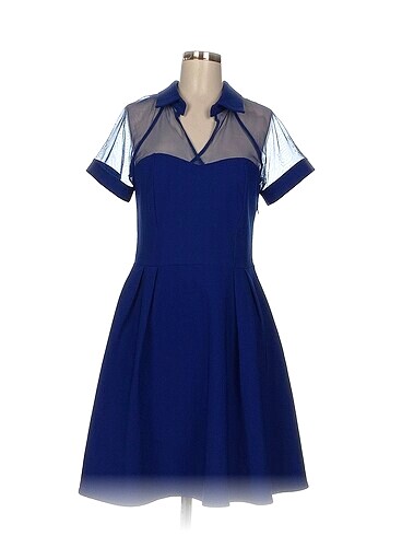 Vintage Love Kısa Elbise %70 İndirimli.