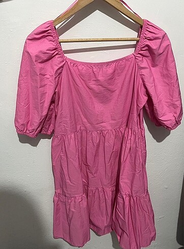 LC Waikiki Lcw pembe yazlık elbise