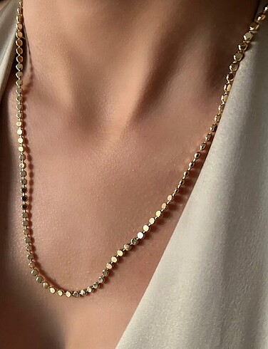 Diğer Gold ezme çelik kolye