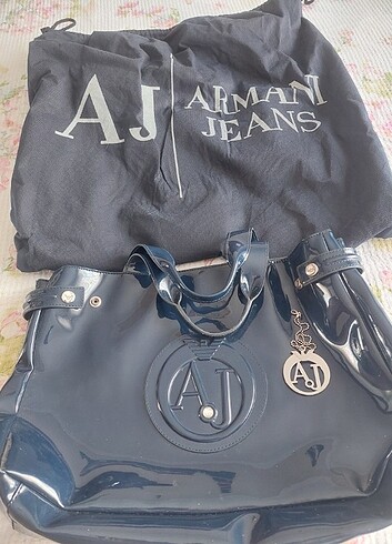 Orijinal Armani lacivert çanta