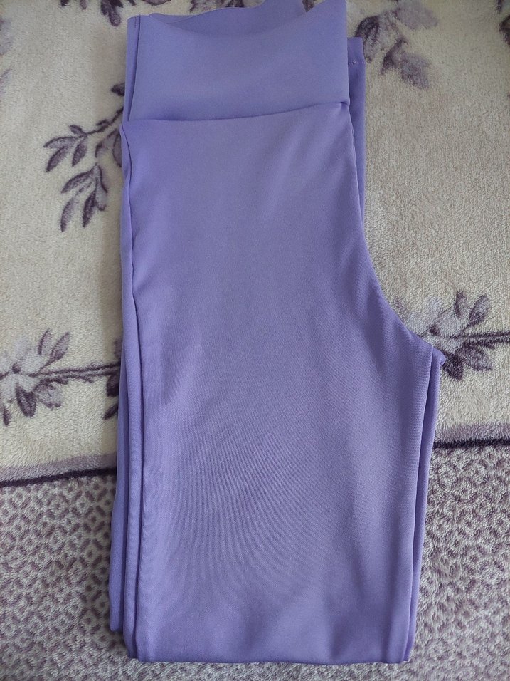 Mor Kadın Spor Tayt Midi Boy - Görsel 4