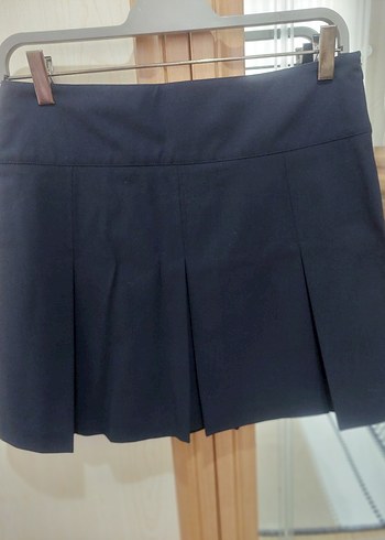 Siyah Pilili Mini Etek - Görsel 5