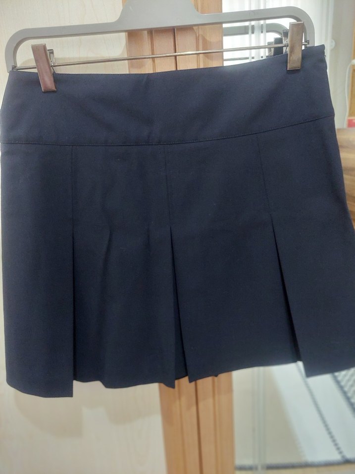 Siyah Pilili Mini Etek - Görsel 5