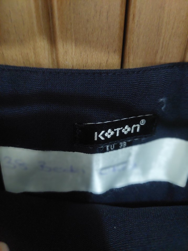 Siyah Pilili Mini Etek - Görsel 3