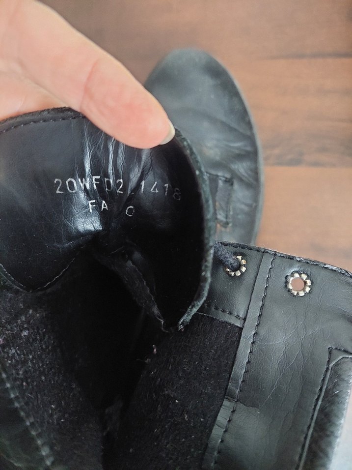 Siyah Deri Bağcıklı Stiletto Bot - Görsel 3