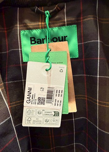 Ganni x barbour ceket - Görsel 7