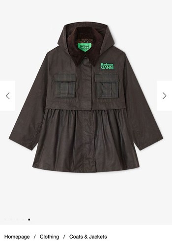 Ganni x barbour ceket - Görsel 3