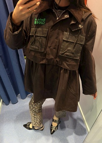 Ganni x barbour ceket - Görsel 5