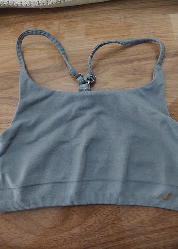 Gri Spor Büstiyer - Görsel 5