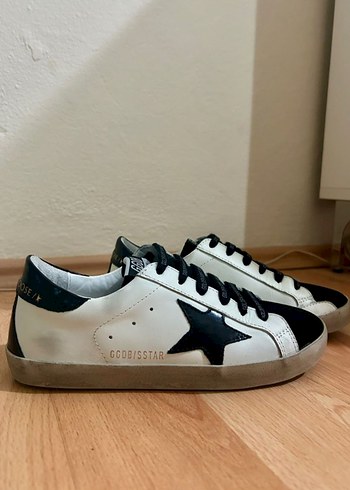 Siyah-Beyaz Dolgu Topuklu Spor Ayakkabı - Görsel 3