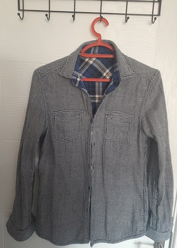 erkek oduncu gömlek çift taraflı defacto - Görsel 3