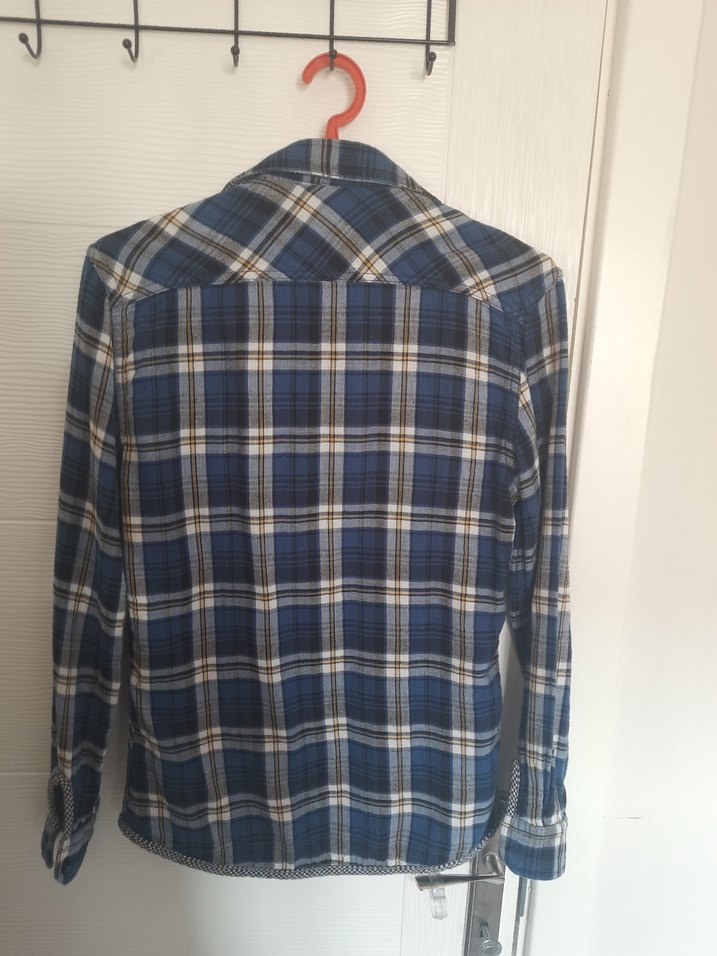 erkek oduncu gömlek çift taraflı defacto - Görsel 2