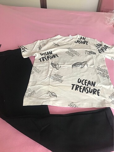 13-14 Yaş Beden Zara pantolon tşört takım erkek çocuk 13.14 yaş