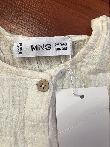 Mango Mango erkek çocuk mislin kumaş takım