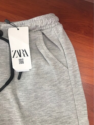 10 Yaş Beden Zara gıri renk erkek çocuk pantolonu pike kumap pamuklu