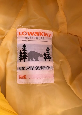 Sarı Kapüşonlu Fermuarlı Erkek Çocuk Montu - Görsel 9