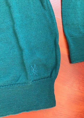 Mexx Erkek Yeşil Uzun Kollu Salaş Kazak - Görsel 4