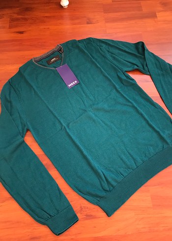 Mexx Erkek Yeşil Uzun Kollu Salaş Kazak - Görsel 2