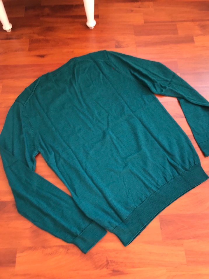 Mexx Erkek Yeşil Uzun Kollu Salaş Kazak - Görsel 5