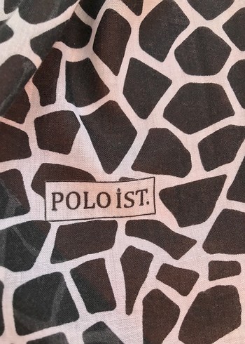 Kadın Siyah Beyaz Desenli İnce Şal - Görsel 4