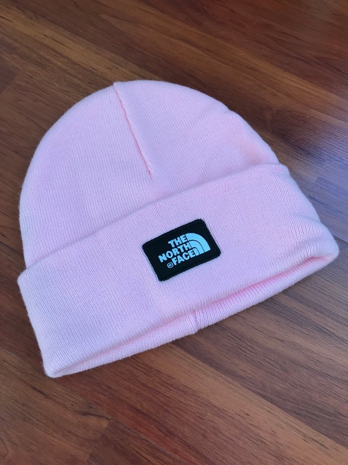 Pembe Örgü Kadın Bere - Görsel 4