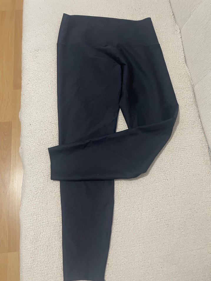 Kadın siyahSpor Tayt Midi Boy - Görsel 2